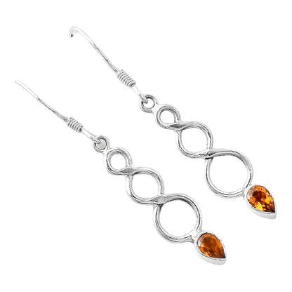 Natural Multi Tourmaline Earrings E-1040 SDE86646