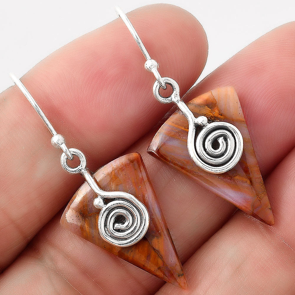 Natural Pietersite - Namibia Earrings E-1137 SDE86809