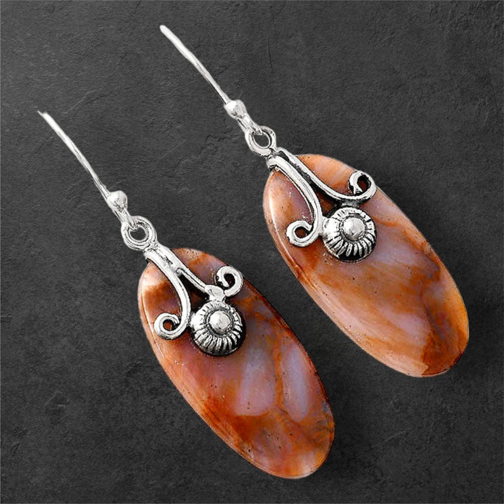 Natural Pietersite - Namibia Earrings E-1137 SDE86818