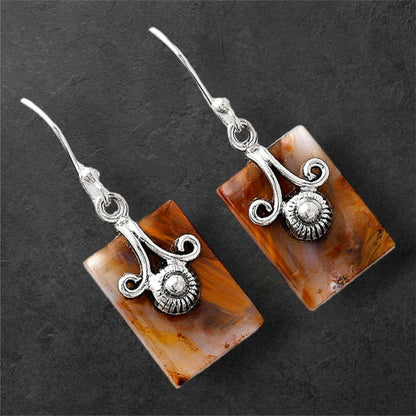 Natural Pietersite - Namibia Earrings E-1137 SDE86831