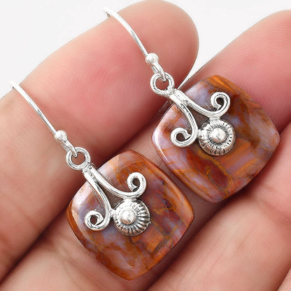 Natural Pietersite - Namibia Earrings E-1137 SDE86832