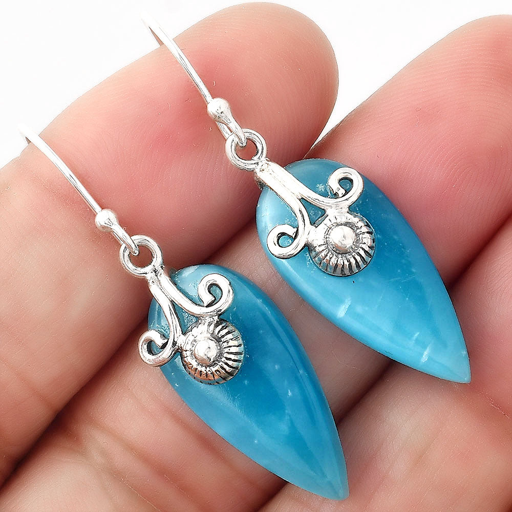 Natural Smithsonite Earrings E-1137 SDE86834