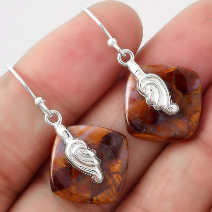 Natural Pietersite - Namibia Earrings E-1137 SDE86870