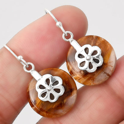 Natural Pietersite - Namibia Earrings E-1137 SDE86877