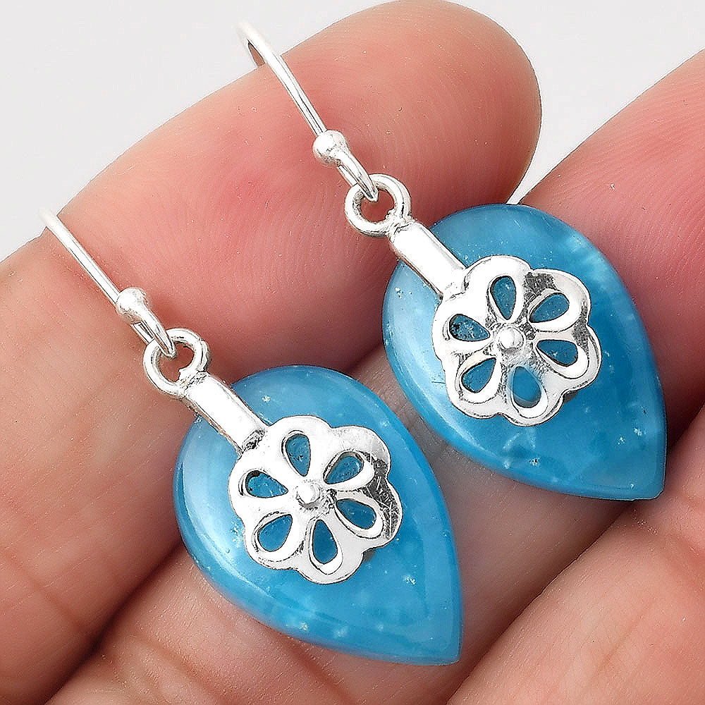 Natural Smithsonite Earrings E-1137 SDE86894