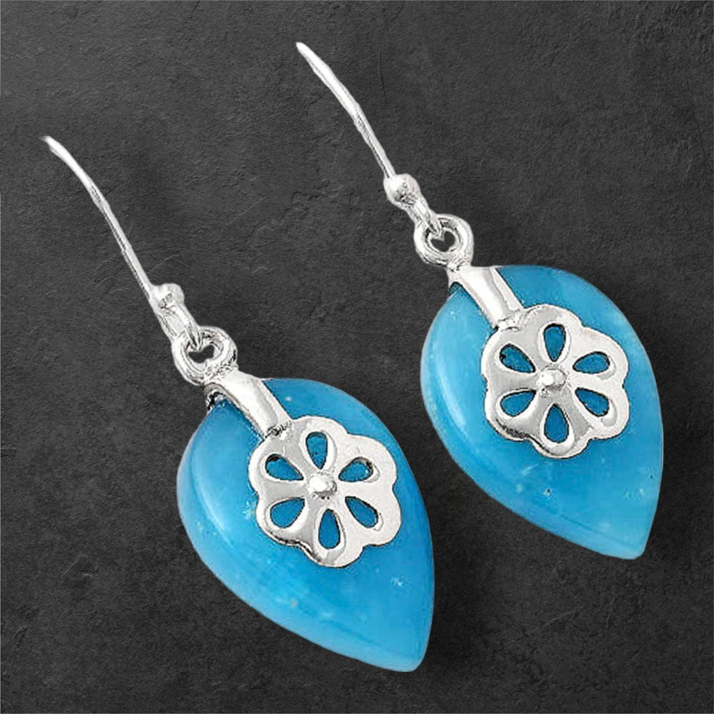 Natural Smithsonite Earrings E-1137 SDE86894