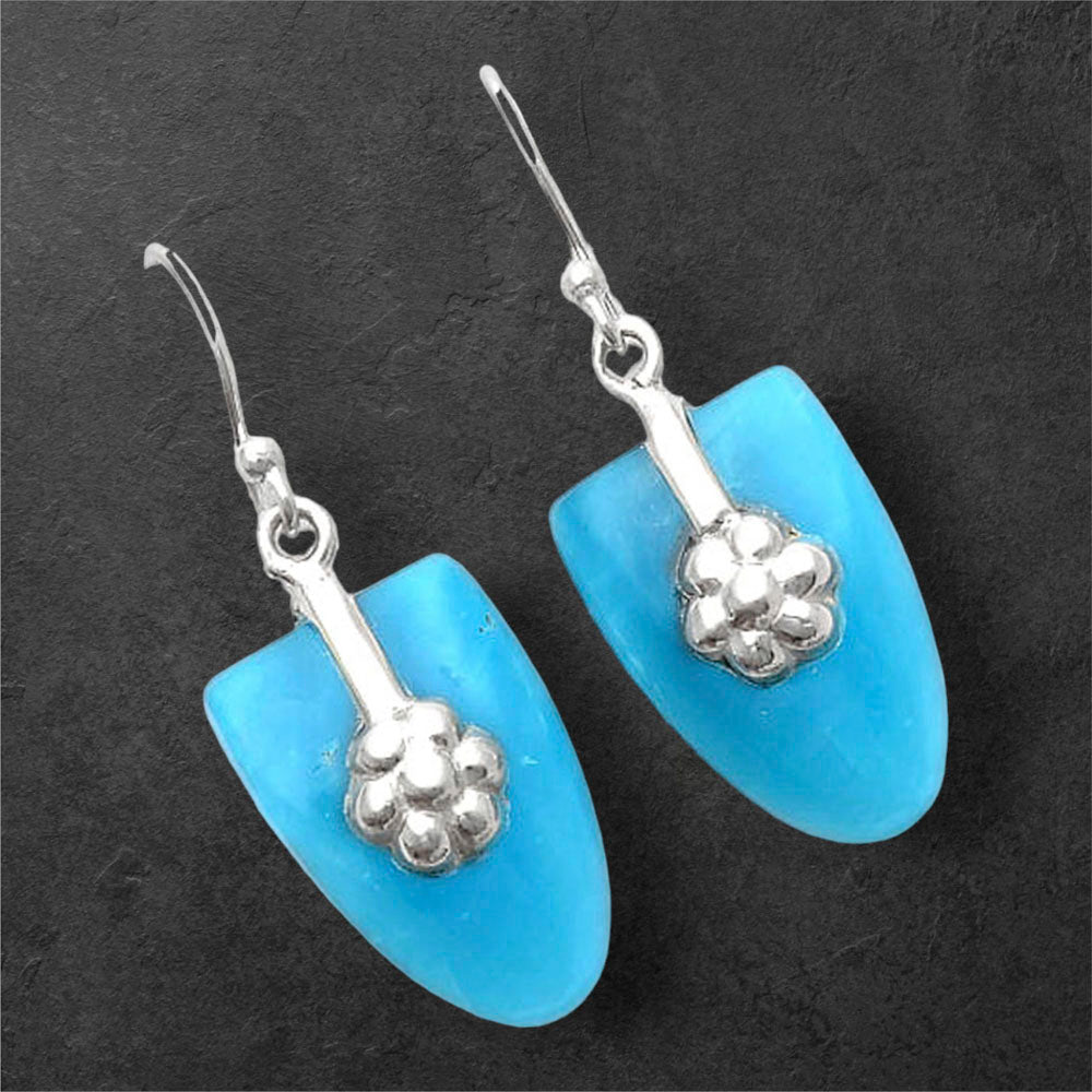 Natural Smithsonite Earrings E-1137 SDE86909