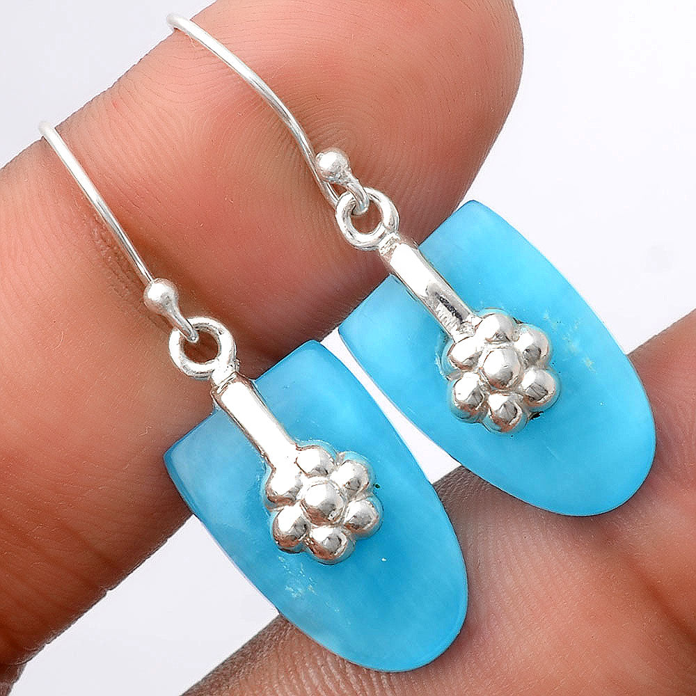 Natural Smithsonite Earrings E-1137 SDE86912