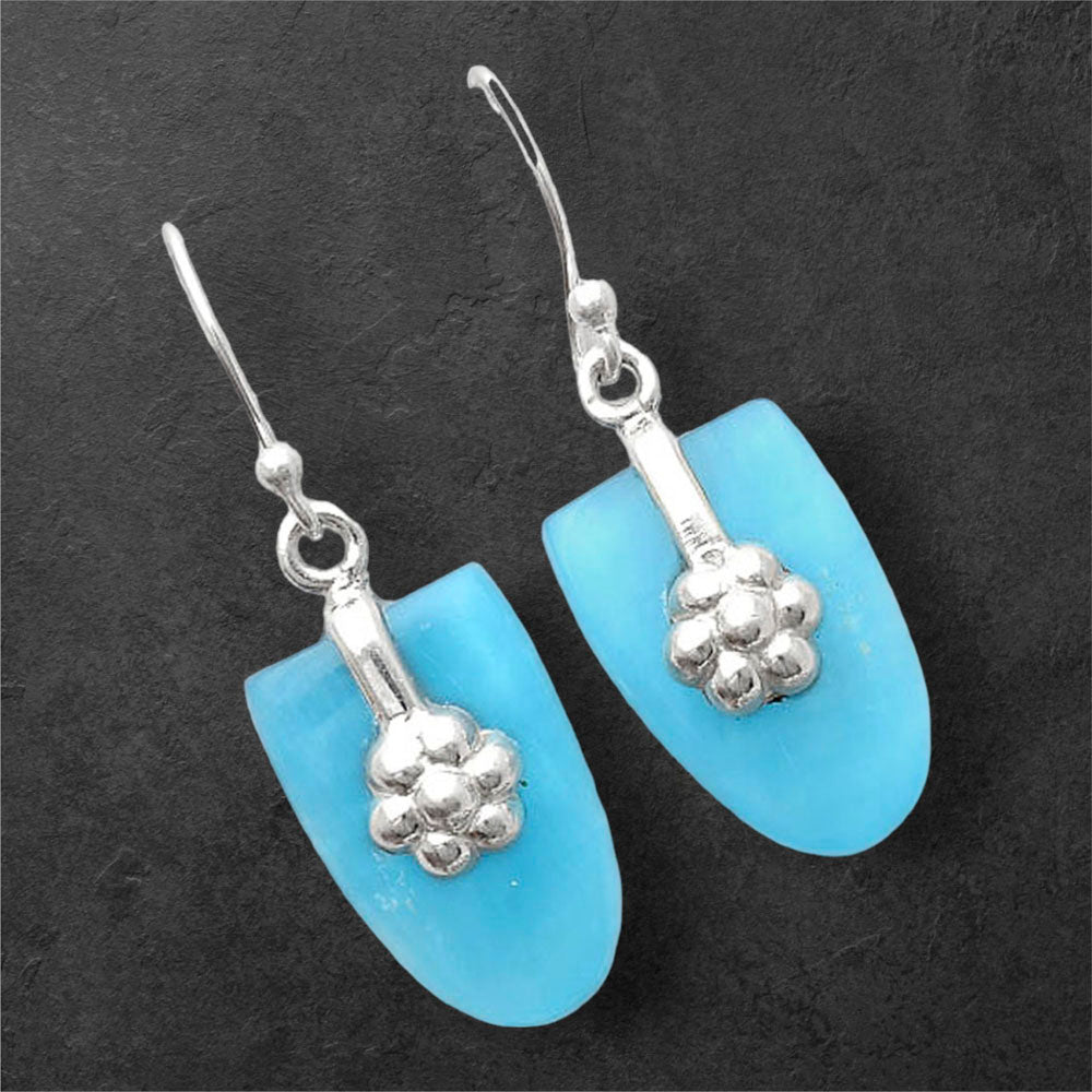 Natural Smithsonite Earrings E-1137 SDE86912