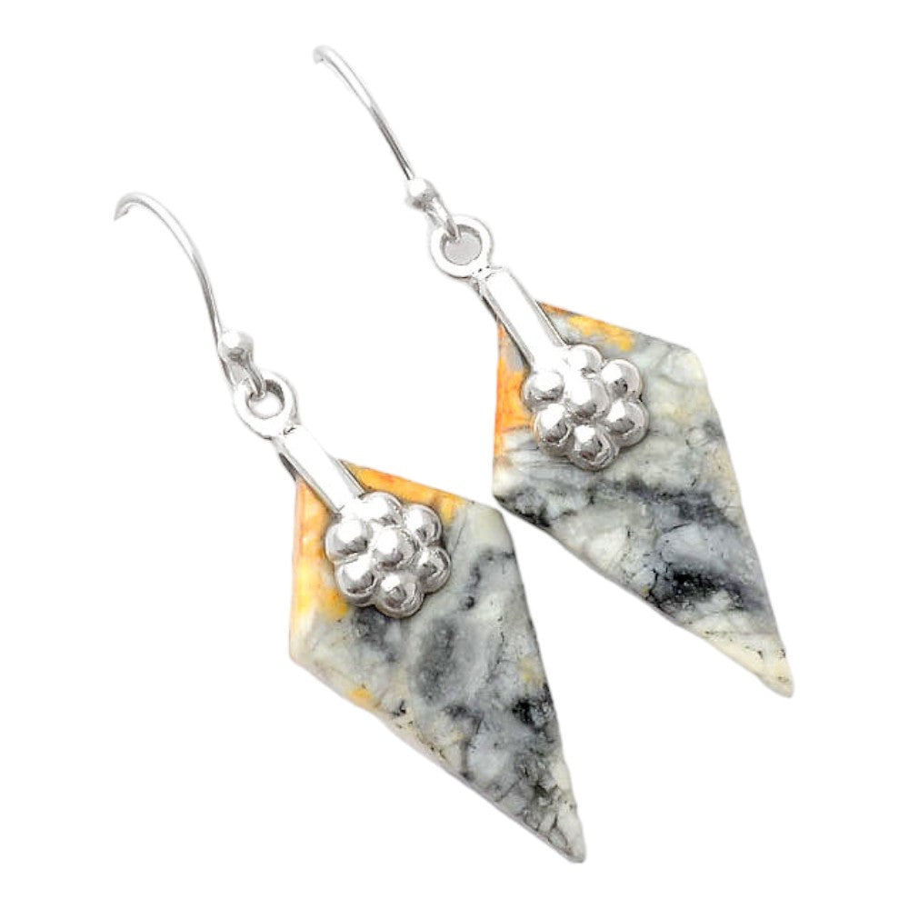 Natural Maligano Jasper - Indonesia Earrings E-1137 SDE86921