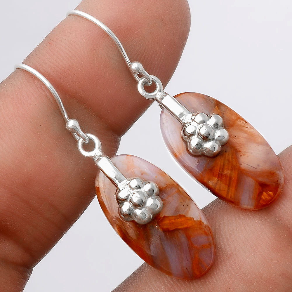 Natural Pietersite - Namibia Earrings E-1137 SDE86925
