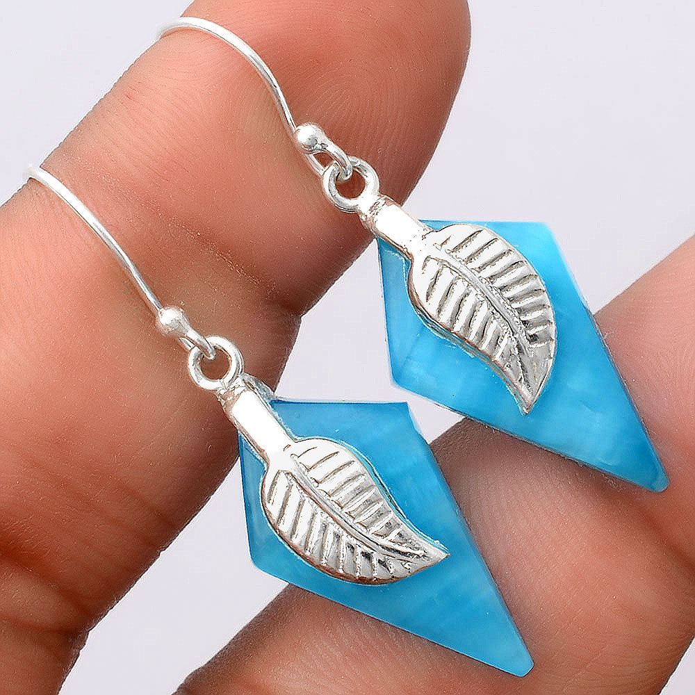 Natural Smithsonite Earrings E-1137 SDE86955