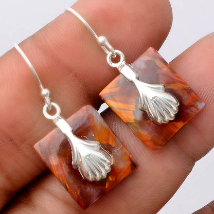 Natural Pietersite - Namibia Earrings E-1137 SDE86965