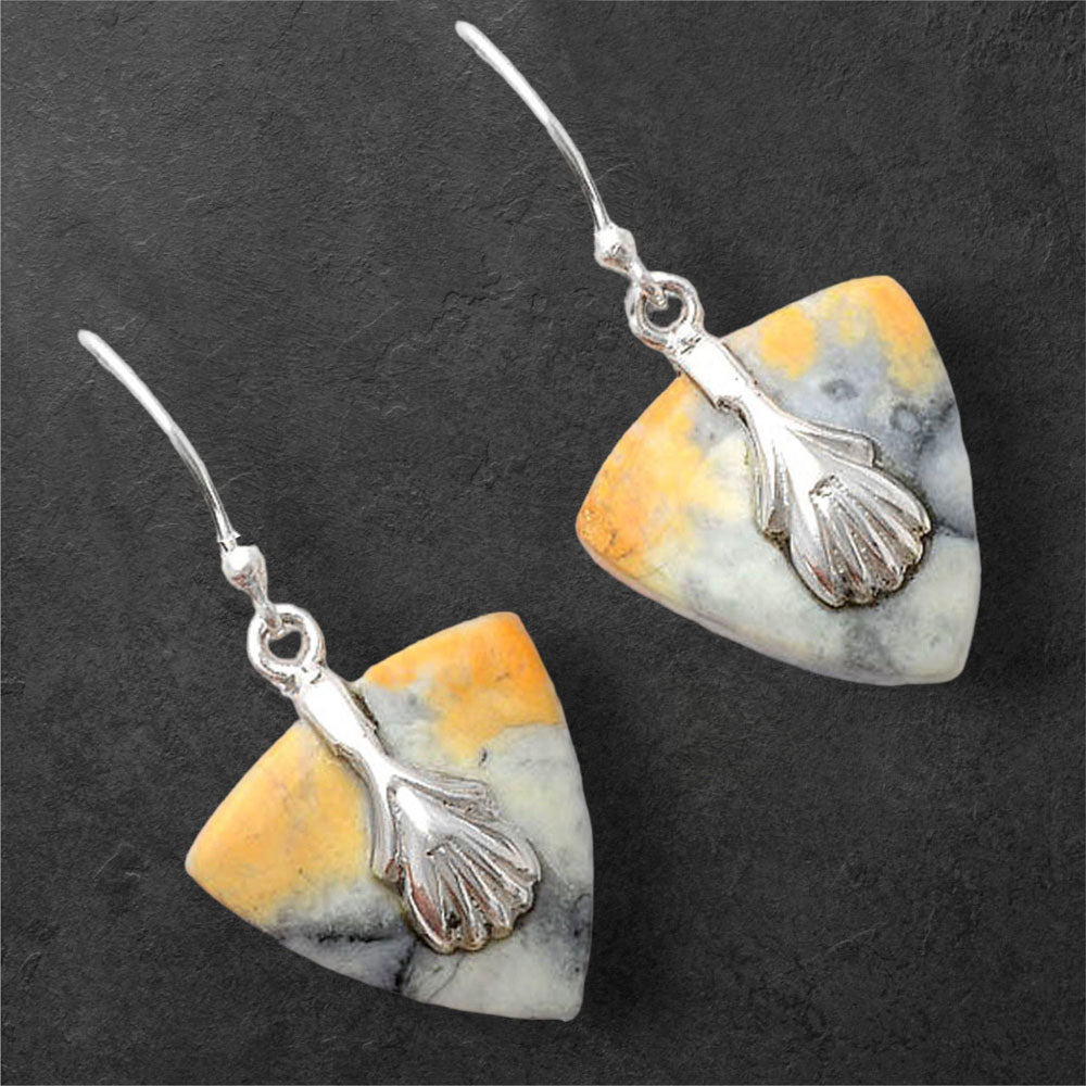 Natural Maligano Jasper - Indonesia Earrings E-1137 SDE86967