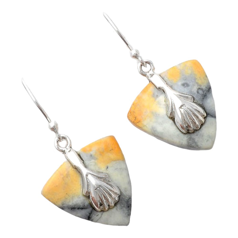 Natural Maligano Jasper - Indonesia Earrings E-1137 SDE86967