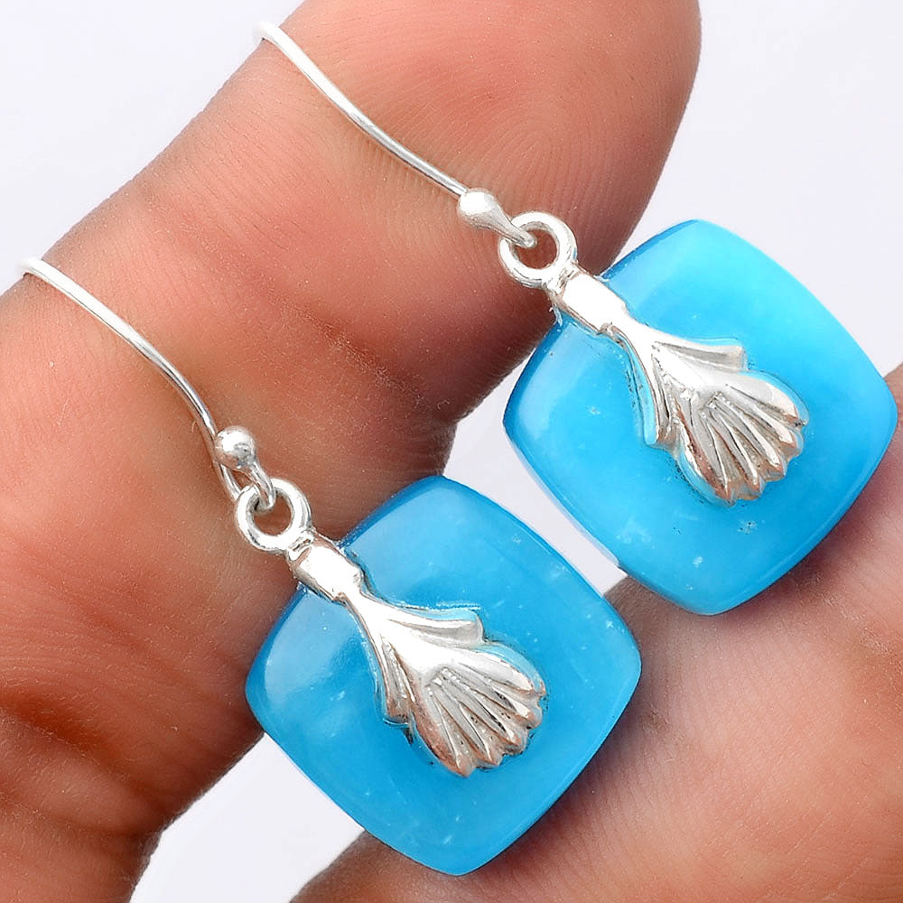 Natural Smithsonite Earrings E-1137 SDE86982