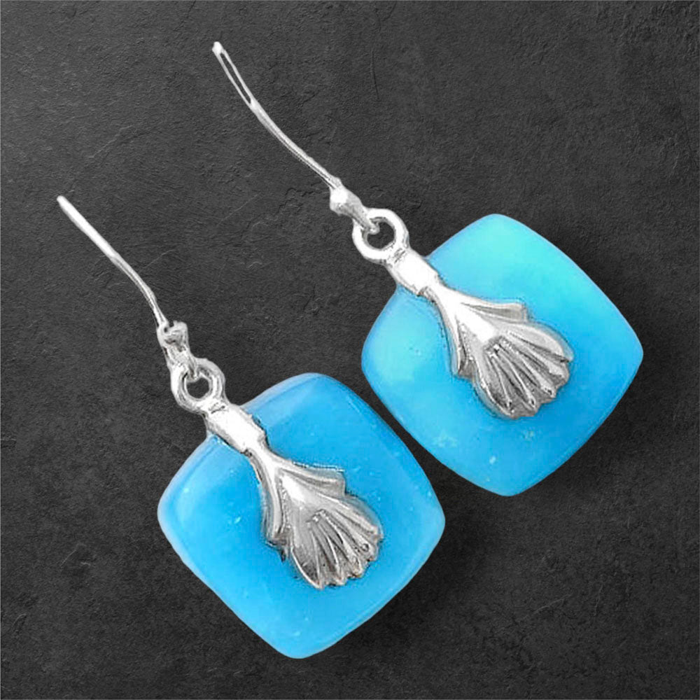 Natural Smithsonite Earrings E-1137 SDE86982