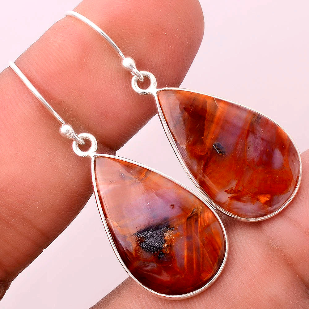 Natural Pietersite - Namibia Earrings E-1001 SDE86993