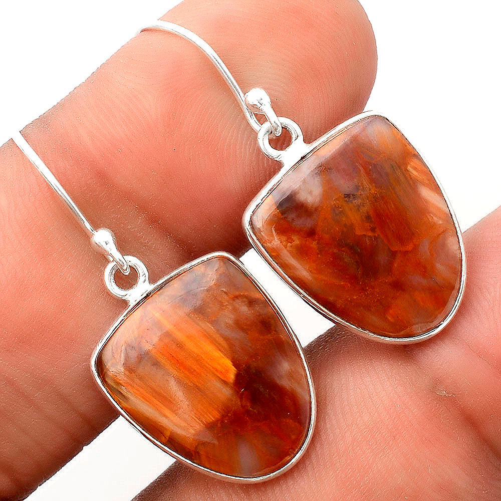 Natural Pietersite - Namibia Earrings E-1001 SDE87001