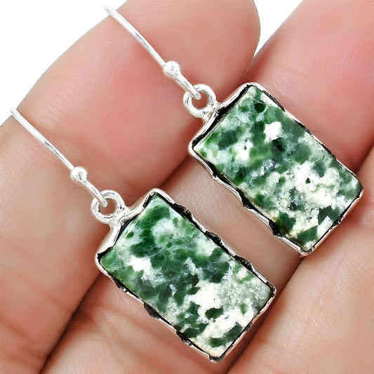 Natural Dioptase Earrings E-1113 SDE87415