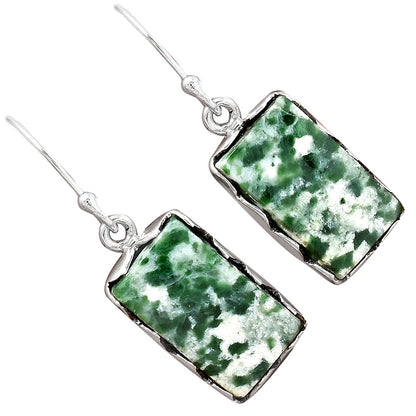 Natural Dioptase Earrings E-1113 SDE87415
