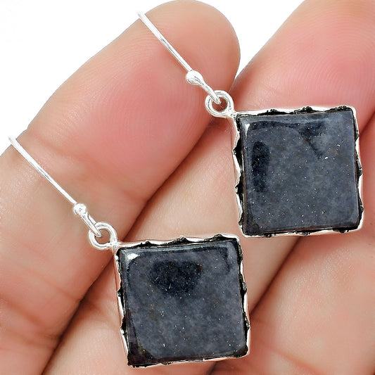 Natural Purple Aventurine Earrings E-1113 SDE87428