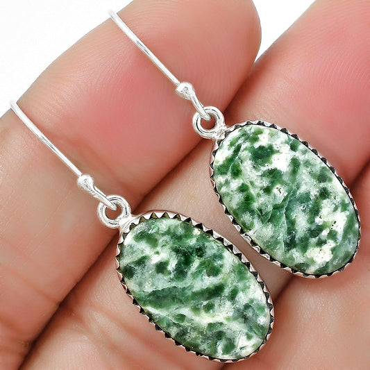 Natural Dioptase Earrings E-1113 SDE87447