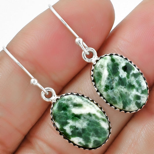 Natural Dioptase Earrings E-1113 SDE87488