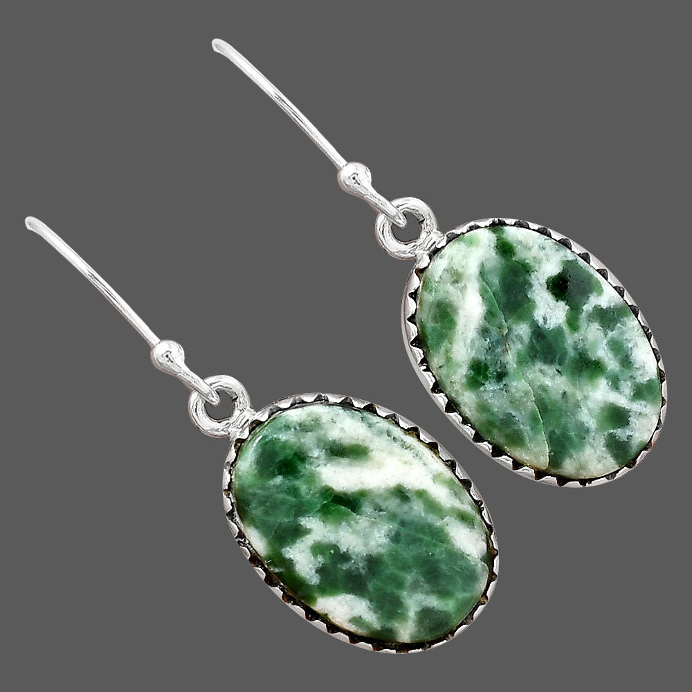 Natural Dioptase Earrings E-1113 SDE87488