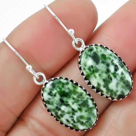 Natural Dioptase Earrings E-1113 SDE87494