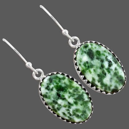 Natural Dioptase Earrings E-1113 SDE87494