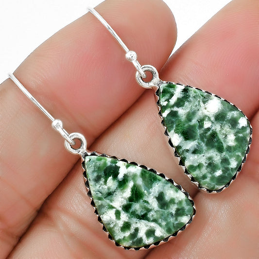 Natural Dioptase Earrings E-1113 SDE87495