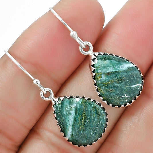 Natural Larsonite Jasper Earrings E-1113 SDE87499