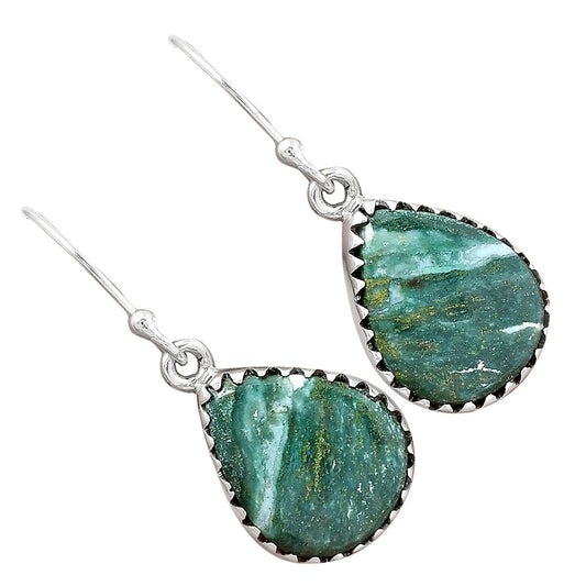 Natural Larsonite Jasper Earrings E-1113 SDE87499