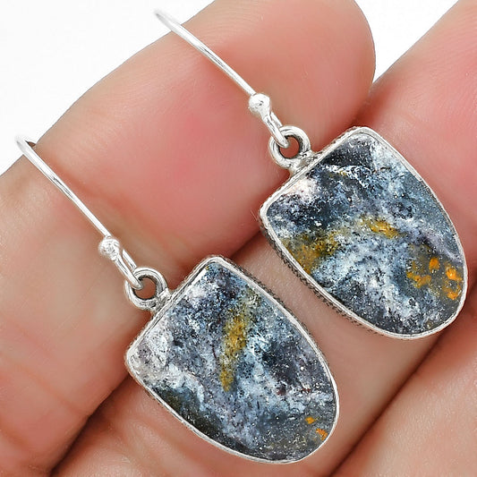 Natural Indian Blanket Jasper Earrings E-1001 SDE87517