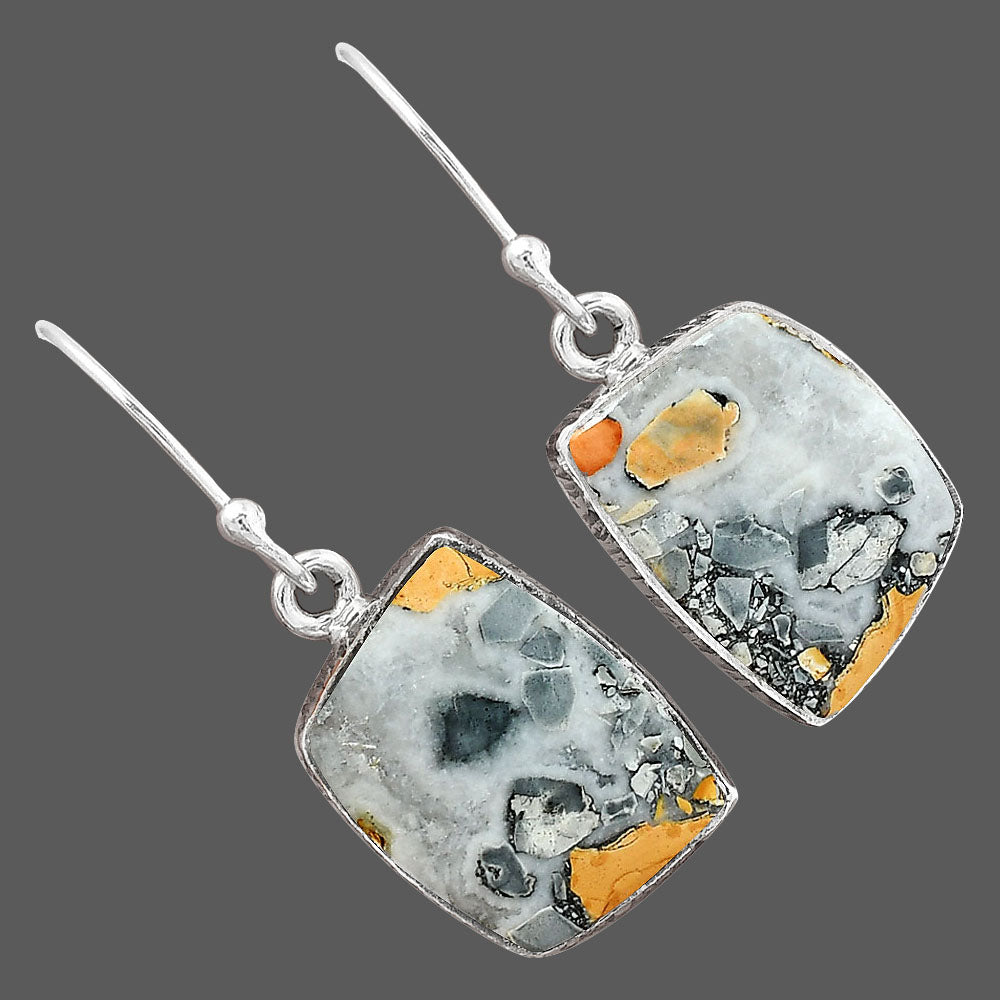 Natural Maligano Jasper - Indonesia Earrings E-1001 SDE87527
