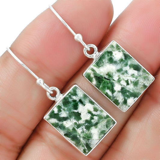 Natural Dioptase Earrings E-1001 SDE87538