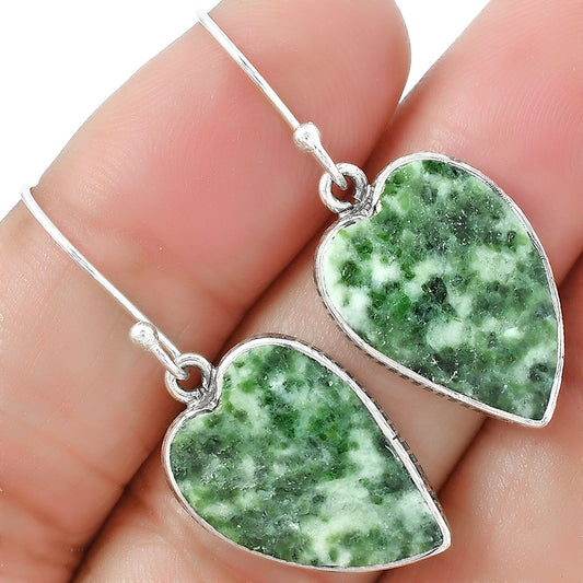 Natural Dioptase Earrings E-1022 SDE87548