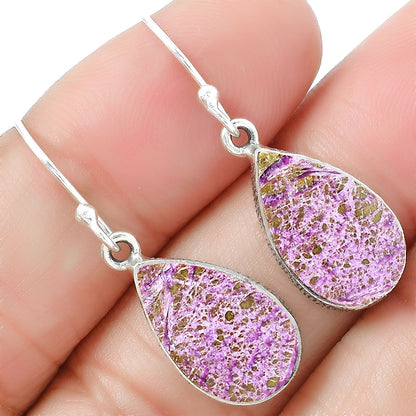 Natural Purpurite - South Africa Earrings E-1001 SDE87587