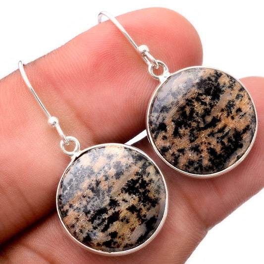 Russian Honey Dendrite Opal Earrings E-1001 SDE87716