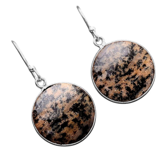 Russian Honey Dendrite Opal Earrings E-1001 SDE87716
