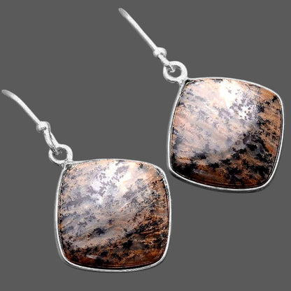 Russian Honey Dendrite Opal Earrings E-1001 SDE87719