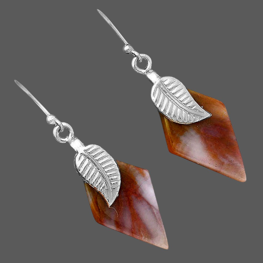 Natural Sandalwood Earrings E-1137 SDE87736