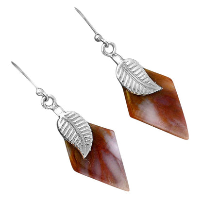 Natural Sandalwood Earrings E-1137 SDE87736