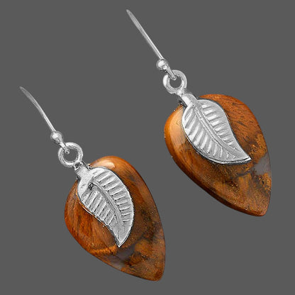 Natural Sandalwood Earrings E-1137 SDE87741