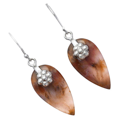 Natural Sandalwood Earrings E-1137 SDE87756