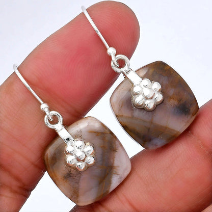 Natural Sandalwood Earrings E-1137 SDE87760