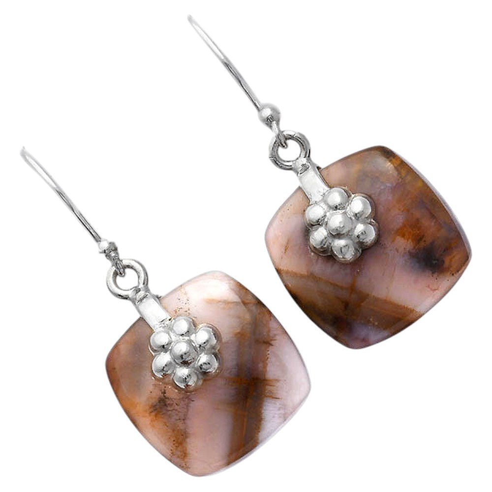 Natural Sandalwood Earrings E-1137 SDE87760