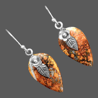 Natural Maligano Jasper - Indonesia Earrings E-1137 SDE87766