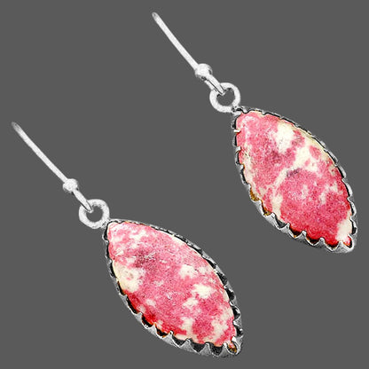 Natural Pink Thulite - Norway Earrings E-1113 SDE87804